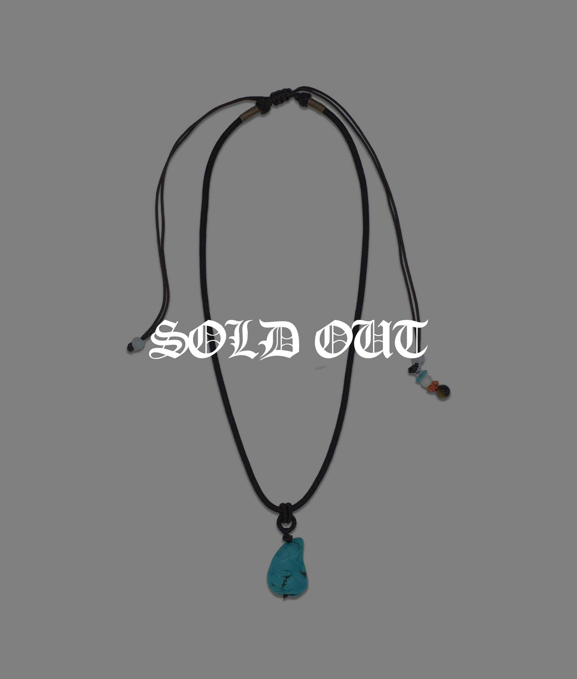 HANDMADE ONE N ONLY GEMSTONE NECKLACE (ver. TURQUOISE #1)